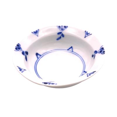 Arita Ware Small Bowl, Hand-painted, Koyo Kiln, Small Flower Design with Pointed Tip, Approx. 12cm