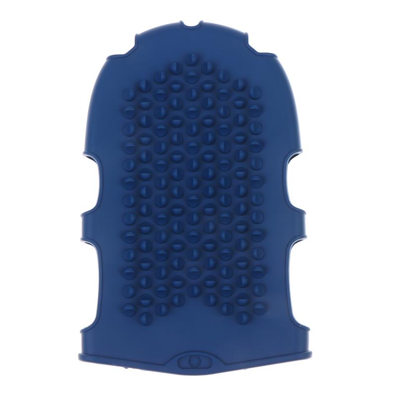 Hoge Schuimende Siliconen Badmassagehandschoenen Antislip Exfoliërende Lichaamsscrubber voor Douche Spa Huid Peeling in Huis