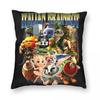 Tralalero Tralala Italian Brainrot Meme Pillowcase Printing Cushion Cover Gift Throw Pillow Case Cover Home Zippered Xcm