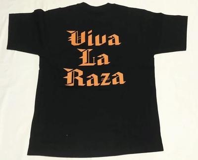 Viva La Raza Tshirt Bold Design 2025 Model Los Angeles