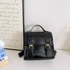 Solid Color Backpack Childrens Casual School Bag Trendy Outdoor Fashion Gift