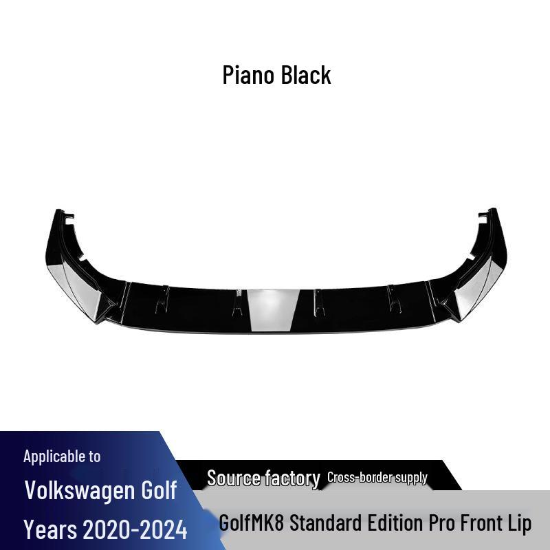 Volkswagen Golf Standard Edition Full Body Kit: Front Lip, Louvers, Side Skirt, Rear Lip, Rear Spoiler.