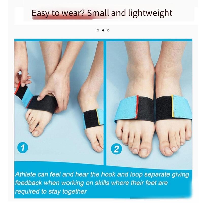 Cheerleading Dance Equipment Sticky Toe Gymnastics Sticky Toe Strong Grip Elastic Back Handspring Training Tool for Adults