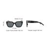 Saint Laurent Original Design Irregular Frame Sunglasses Women Sunglasses Black SL-M143