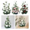Artificial Flower Bouquets Faux Flowers Tables Decoration Vase Decor Wedding Centerpiece Table