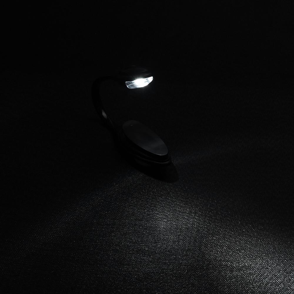 Fin Praktisk bærbar reisebok Leselys Lampe Mini LED Clip Booklight