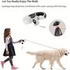 8M Retractable Dog Leash Durable Nylon Pet Walking Running Rope Long Automatic Flexible Puppy Dog Leashes Lead With Garbage Box Decoration