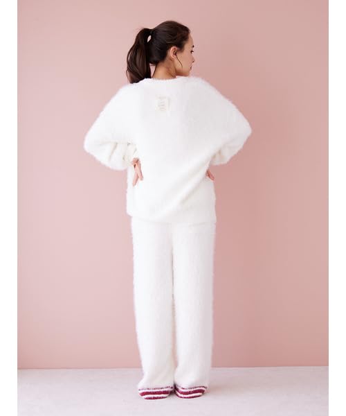 Gelato Pique HOLIDAY Feather Pullover PWNT245083 Free Size Women's White/White,
