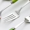 Scratch Resistant Anti-rust Toddler Utensil Stainless Steel Cartoon Dinosaur Children Fork Spoon