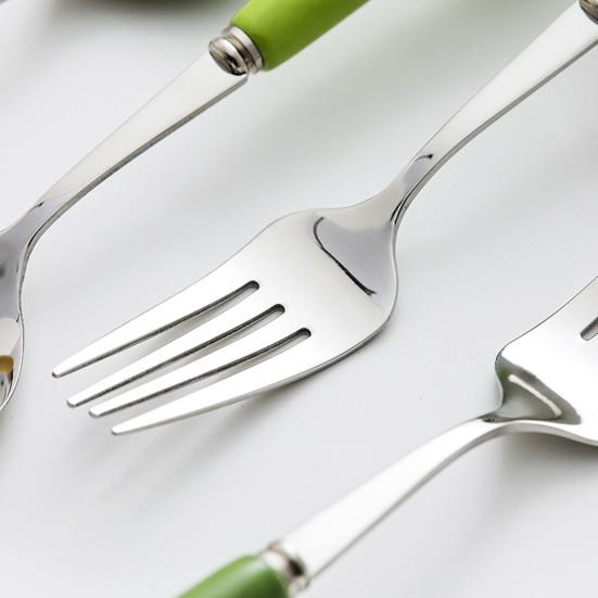 Scratch Resistant Anti-rust Toddler Utensil Stainless Steel Cartoon Dinosaur Children Fork Spoon