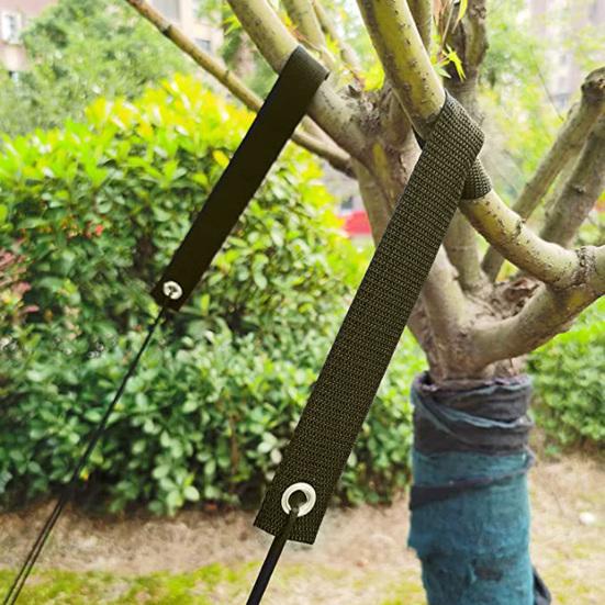 2/6/12Pcs Tree Strap with Grommet Strong Load Bearing Good Support Effectively Fixed Newly Planted Branch Belt Garden Tool