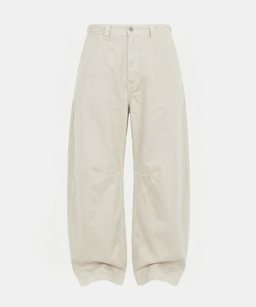 BADBLOOD Mystic Formal Curved Chino Pants - Cream