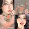 Novice-Friendly Mint Fresh Spring-Summer Green Leaf Green Apple Shimmering Green Micro-Glitter Cantaloupe Single Color Eyeshadow