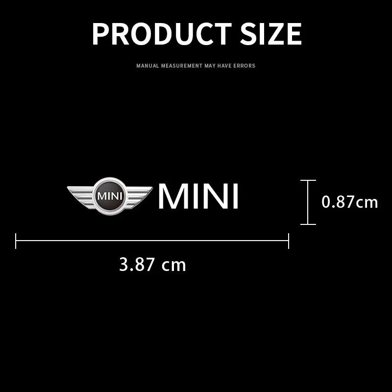 B4 A5 For Bmw Mini Car Interior Random Stickers Car Goods Car steering wheel Decals For MINI Cooper F54 F55 F56 R56 R60 Roadster