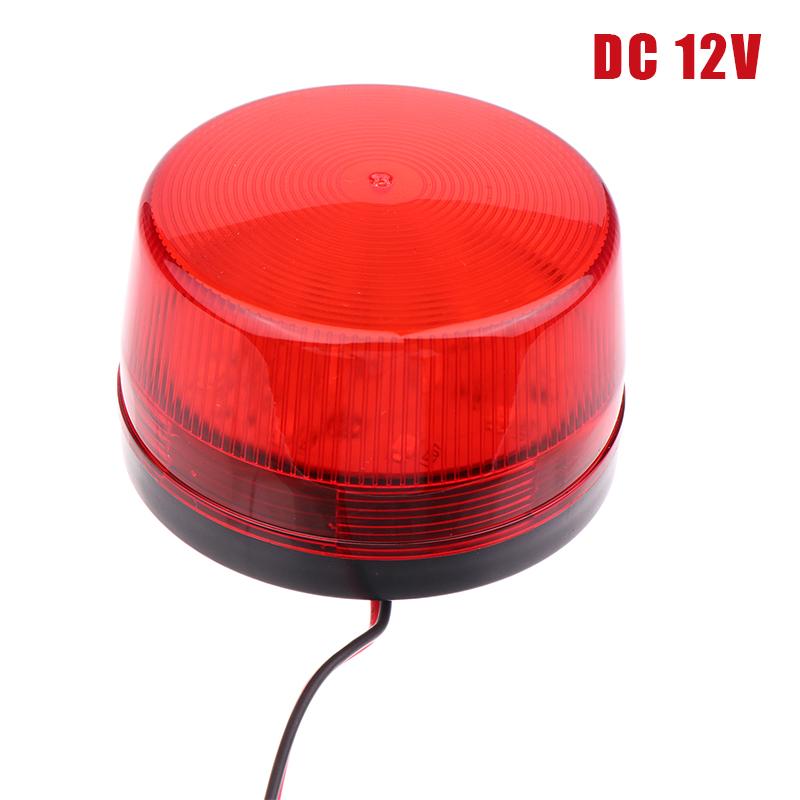 

Красный стробоскоп предупреждающий свет 12v мигающий маячок светодиодный индикатор лампа для системы безопасности инженерная сигнальная лампа безопасности