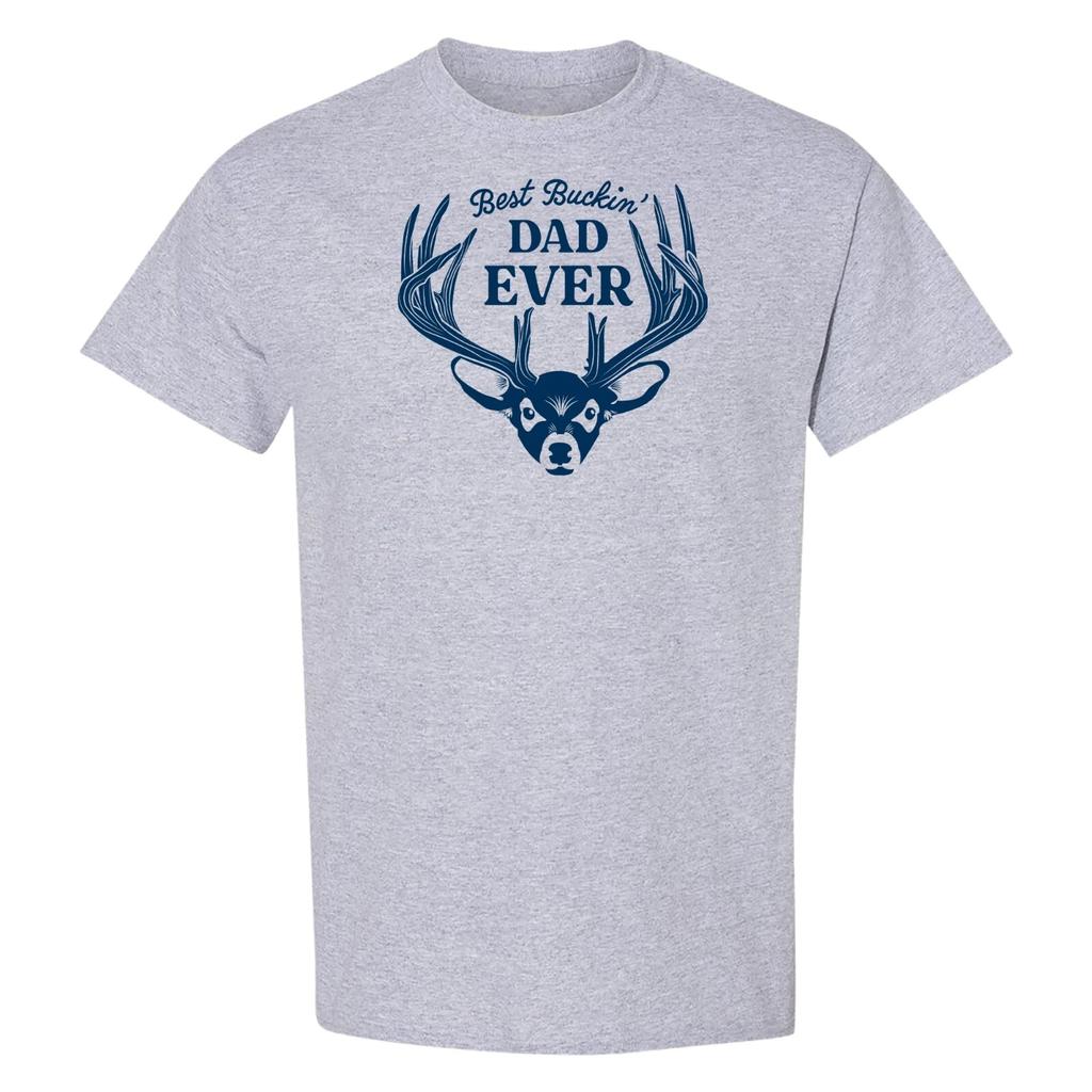 Best Buckin' Dad Ever Basic Cotton T-Shirt