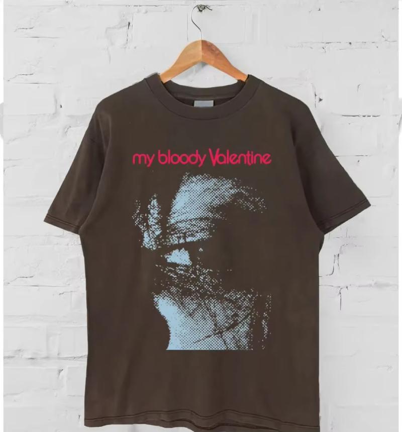 Unisexs And Unisexs Summer New Tshirt Self Appreciation Rock Band My Bloody Valentine Classic Poster Pattern Printed Tshirt