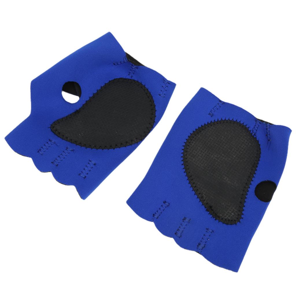 Fitness Sport Halffinger Gloves Lengthen Wrist Guard Protective Gear Neoprene Gym Pads