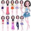 Mixed Style Monster 10.5 Inch Doll Clothes Fashion Outfit Daily Wear Pants Blouse Coat Summer Swimsuit Dolls Accessories Gift