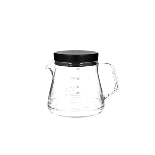 Akebono Sangyo Unbreakable Coffee Server, 500ml, Made in Japan, Resin, Microwave and Dishwasher Safe, with Graduations, Outdoor Use, TW-3732