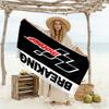 Motogp Flammen Logo Strandtuch Super Weiche Mikrofaser Schnelltrocknendes Gewebe Bequem Leicht