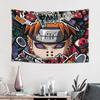 Cutecore Anime Narutos Theme Tapestry Bedroom Decoration Wall Hanging Blanket Tapestry Cool Stuff For Room