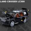 Neu 1:24 Toyota LAND CRUISER LC300 Prado SUV-Automodell aus Metalldruckguss, Spielzeug-Geländewagen, Automodell-Simulation, Kindergeschenk