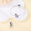 Original Charms Copper Plated Colorful Unicorn Beads Fit Bracelet Women Jewelry Making Diy Gift
