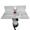 Multifunctional Aluminium Router Table Insert Plate Woodworking Electric Wood Router Flip Plate for Working Benches Router Plate