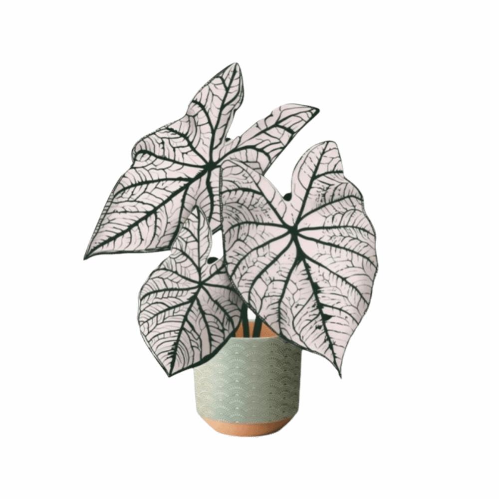 Rotatable Artificial Plant Fridge Stickers Magnets Waterproof Mini Plant Fridge Magnet Kitchen