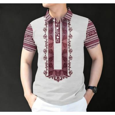 Summer Multi-color Print Polo Shirt Men's Outdoor Street Short Sleeve Tees Top Fashion Home Casual T-shirt Men's and Women's Polo Shirt