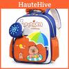Unisex Preschool Backpack With Comfortable Arcshaped Straps And Swim Circle Capybara Print