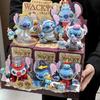 Latest Stitch Weird Diary Series Anime Figures Creative Cute Doll Statue Model   Plaything Kids Birthday Gifts