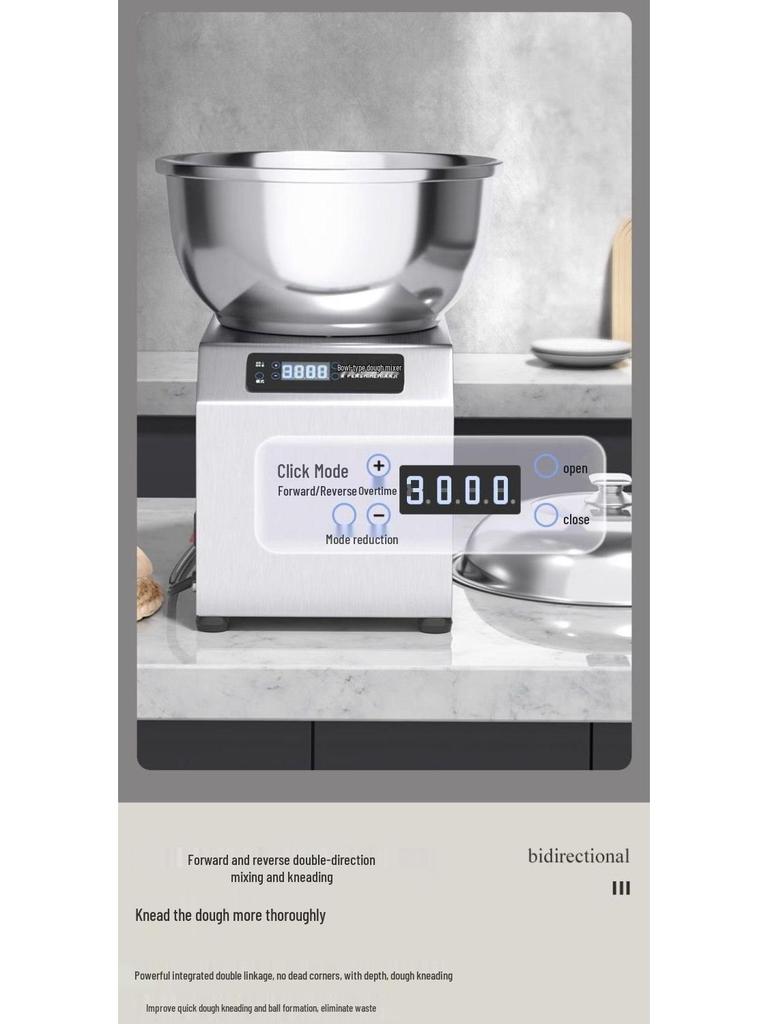 Compact Multi-functional Automatic Dough Mixer for Home Use