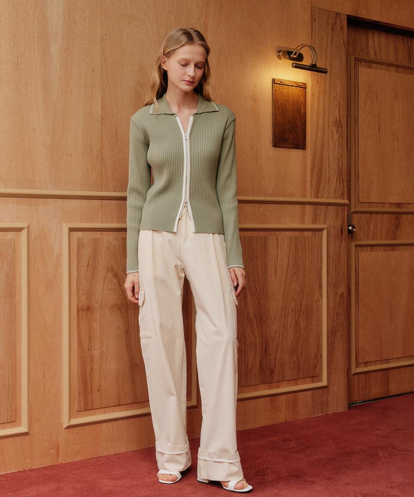 YUPPE Roll Up Pants_Beige