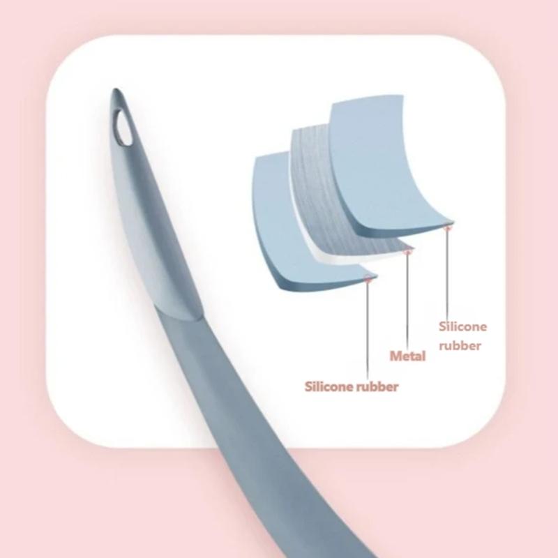 Food Grade Silicone Spatula Specifically Efficient Blender Scraper for TM5/6 with Ergonomic Handle and Soft Blade