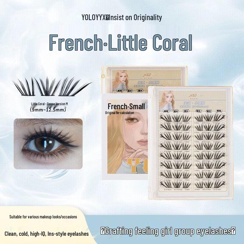 YOLO YYX French Small Coral Series Eyelashes