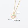 Red Cherry Pendant Fruit Necklace - Light Luxury Clavicle Chain for Women, DIY Jewelry