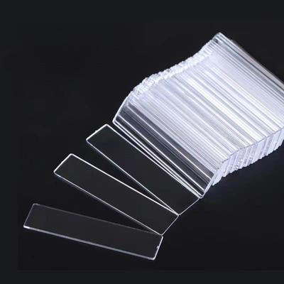 50ks Akrylový proužek na nehtové umění, Průhledná proužková deska s oboustrannou lepicí páskou