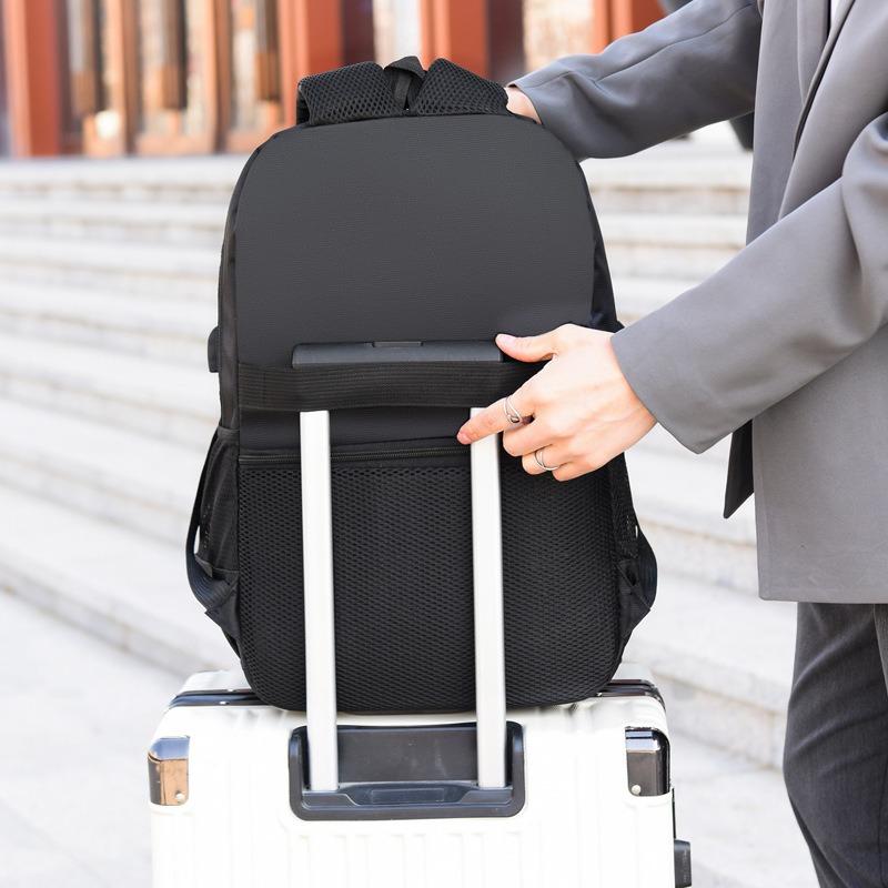 Multifunctional Outdoor Backpack, Men's Usb Rechargeable Commuter Backpack, Large-capacity Laptop Bag