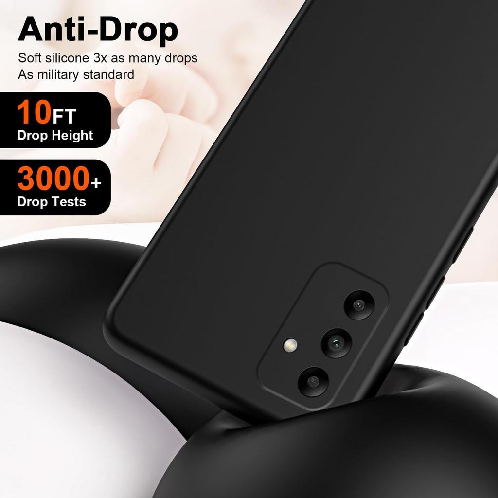 Flexible Flüssigsilikon TPU Hülle Für Samsung Galaxy M15 M35 M55 5G M14 M34 M54 M13 M23 M33 Schutzhülle Fundas Coque Capa