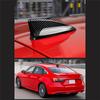 Car Carbon Fiber Shark Fin Antenna Cover For Honda Civic 11Th Sedan Hatchback And Type R -UP Replacement (Black)