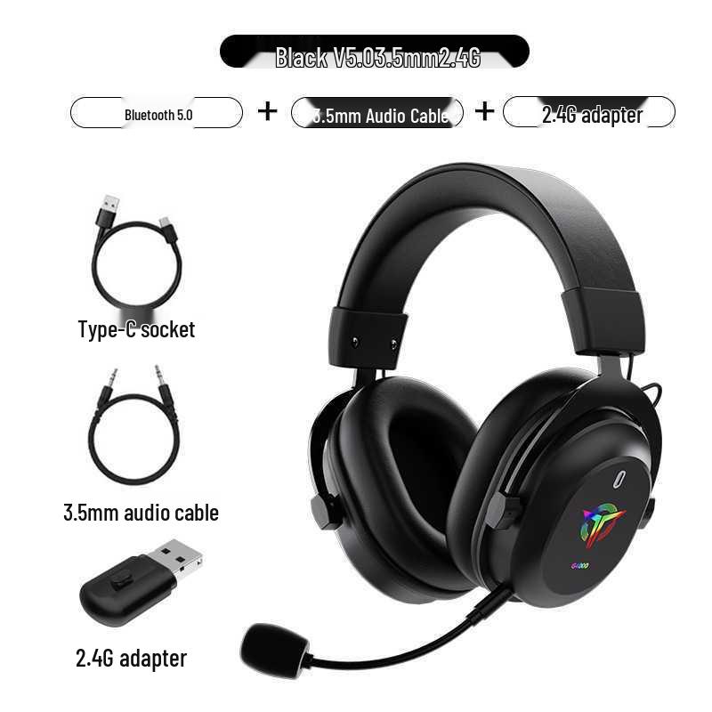 Cross-border Noise Cancelling Wireless Bluetooth Gaming Headset with Ultra-long Battery Life
