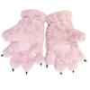 Cute Cat Claw Bear Paw Gloves Men's and Women's Winter Plush Thick Gloves Full Finger Internet Red Cute Plush Anti Cold Warm Gloves