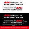 2PCS For Ford Focus Fiesta Mondeo Smax Ranger Mustang Kuga Edge ST Fusion Car Body Door Sticker Badge Decor Exterior Accessories