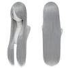 Colorful 80cm Long Straight Cosplay Wig for Anime & Historical Costumes