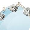 10 Inch Tambourine Adjustable Tone Hand Held Drum Self Tuning Sound Double Row Tambourine for KTV/Party/Festival/Celebration