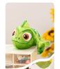 Trendy One-Shoulder Lizard Plush Toy Matching Party Outfit