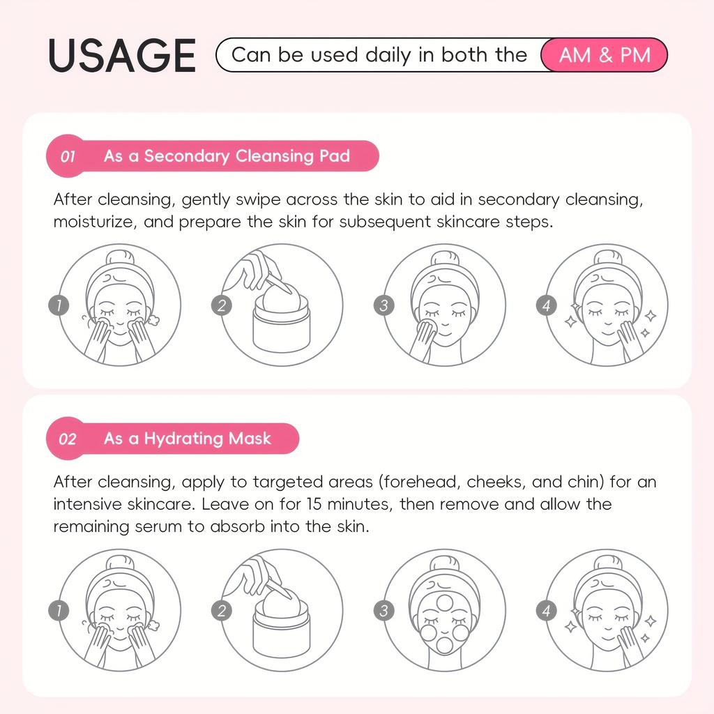 LAIKOU Sakura Toner Pads 40pcs, Daily Cleansing Toner for All Light Beige Types 100ml, Pre-Makeup Toner Pads, Deep Moisturizing, with Tweezers