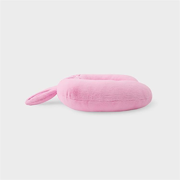 Плюшевая подушка для шеи TOKKI (PINK)